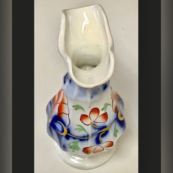 1845 Vintage Ewer Prestatyn Gaudy Welsh 10 Paneled Lustre Bud Vase - Picture 6 of 10